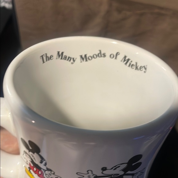 Disney Mickey Mouse Mug (2 small dots inside) GUC - Picture 4 of 7